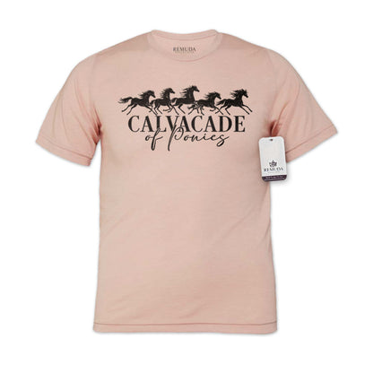 Cavalcade Of Ponies - Adult Unisex Tee T-Shirt