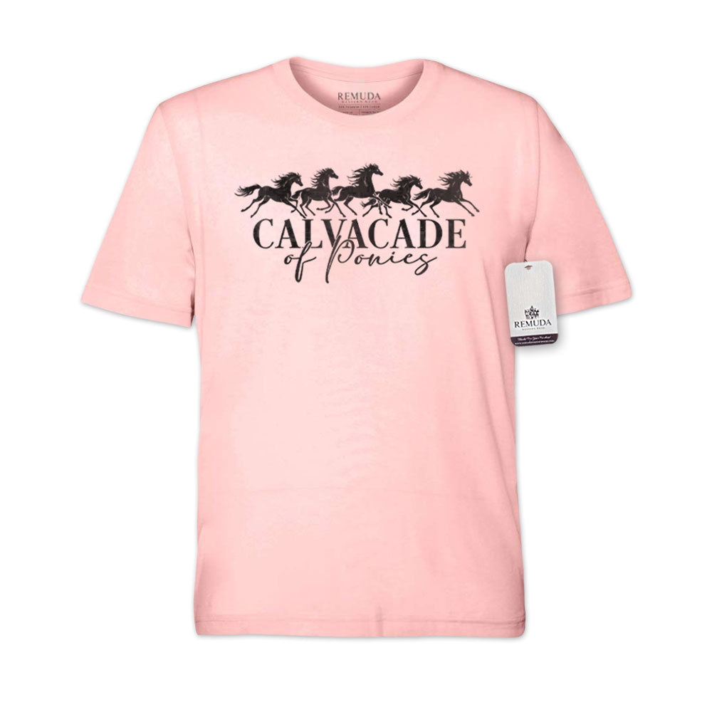 Cavalcade Of Ponies - Adult Unisex Tee T-Shirt