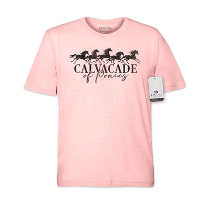 Cavalcade Of Ponies - Adult Unisex Tee T-Shirt