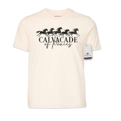 Cavalcade Of Ponies - Adult Unisex Tee T-Shirt