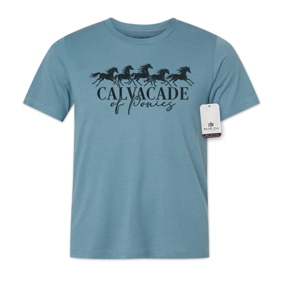Cavalcade Of Ponies - Adult Unisex Tee T-Shirt