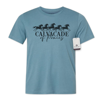 Cavalcade Of Ponies - Adult Unisex Tee T-Shirt
