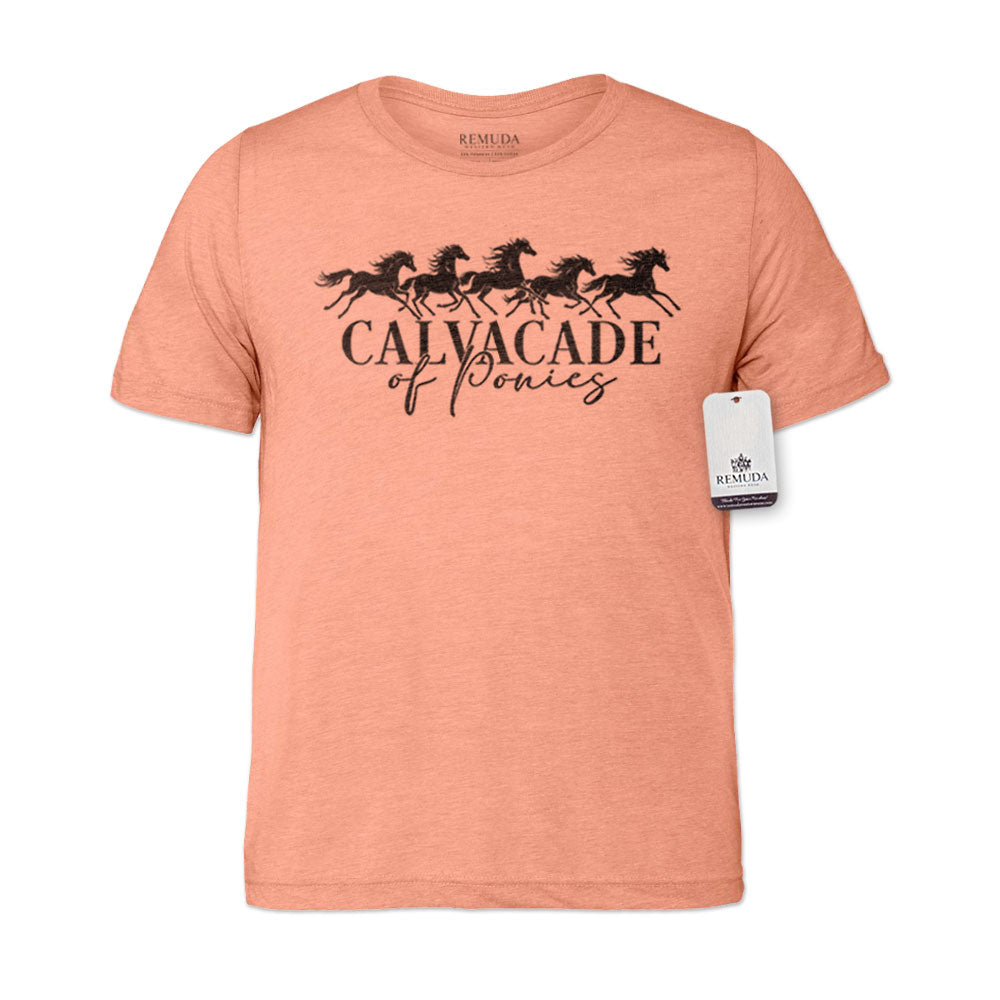 Cavalcade Of Ponies - Adult Unisex Tee T-Shirt