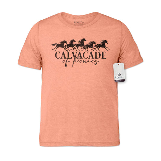 Cavalcade Of Ponies - Adult Unisex Tee T-Shirt