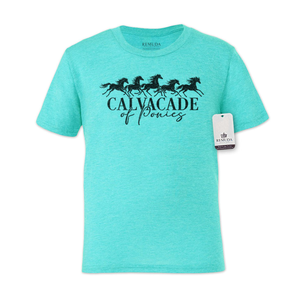 Cavalcade Of Ponies - Adult Unisex Tee T-Shirt