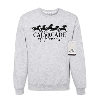 Cavalcade of Ponies - Adult Unisex Sweatshirt