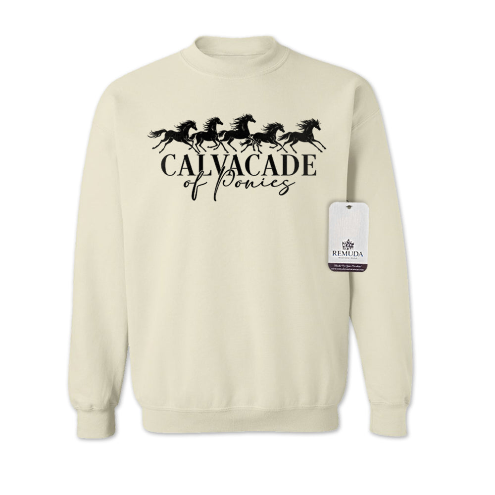 Cavalcade of Ponies - Adult Unisex Sweatshirt