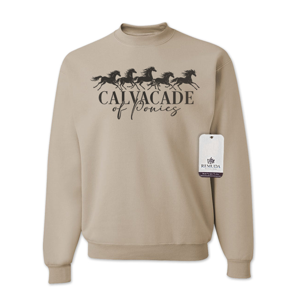 Cavalcade of Ponies - Adult Unisex Sweatshirt