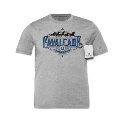 Cavalcade Of Ponies (Ornate) - Adult Unisex Tee T-Shirt