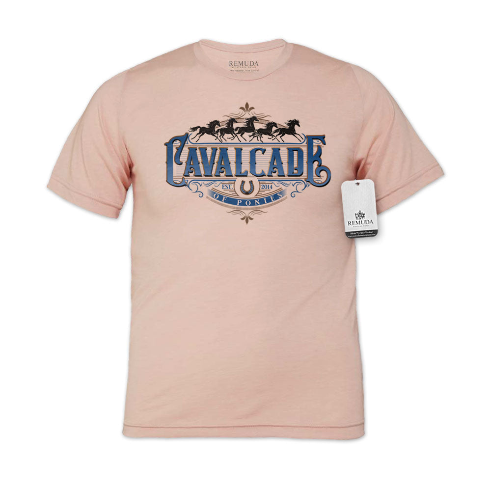 Cavalcade Of Ponies (Ornate) - Adult Unisex Tee T-Shirt