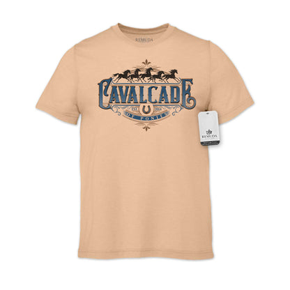 Cavalcade Of Ponies (Ornate) - Adult Unisex Tee T-Shirt