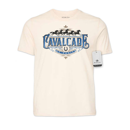 Cavalcade Of Ponies (Ornate) - Adult Unisex Tee T-Shirt
