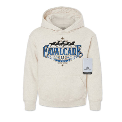 Cavalcade Of Ponies (Ornate) - Youth Pullover Hoodie
