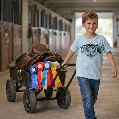 Cavalcade Of Ponies (Ornate) - Youth Tee T-Shirt