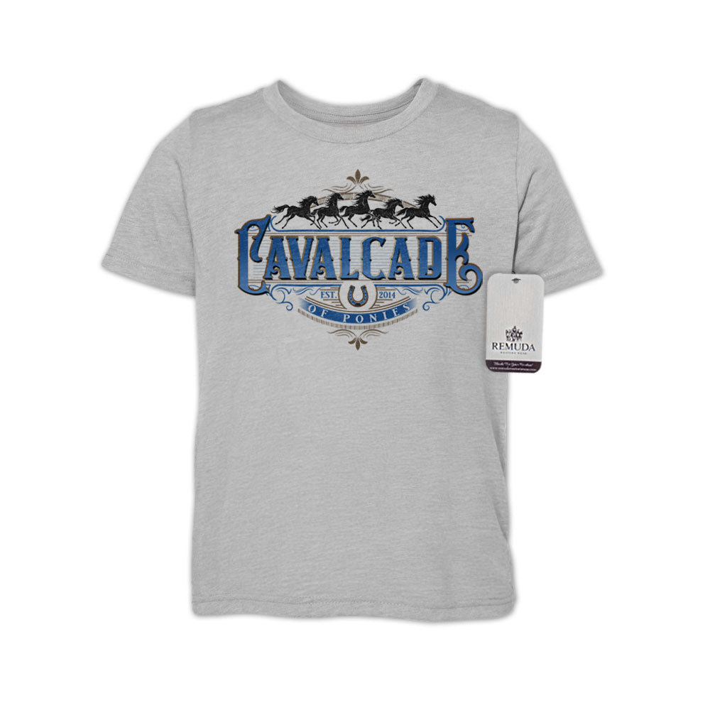 Cavalcade Of Ponies (Ornate) - Youth Tee T-Shirt