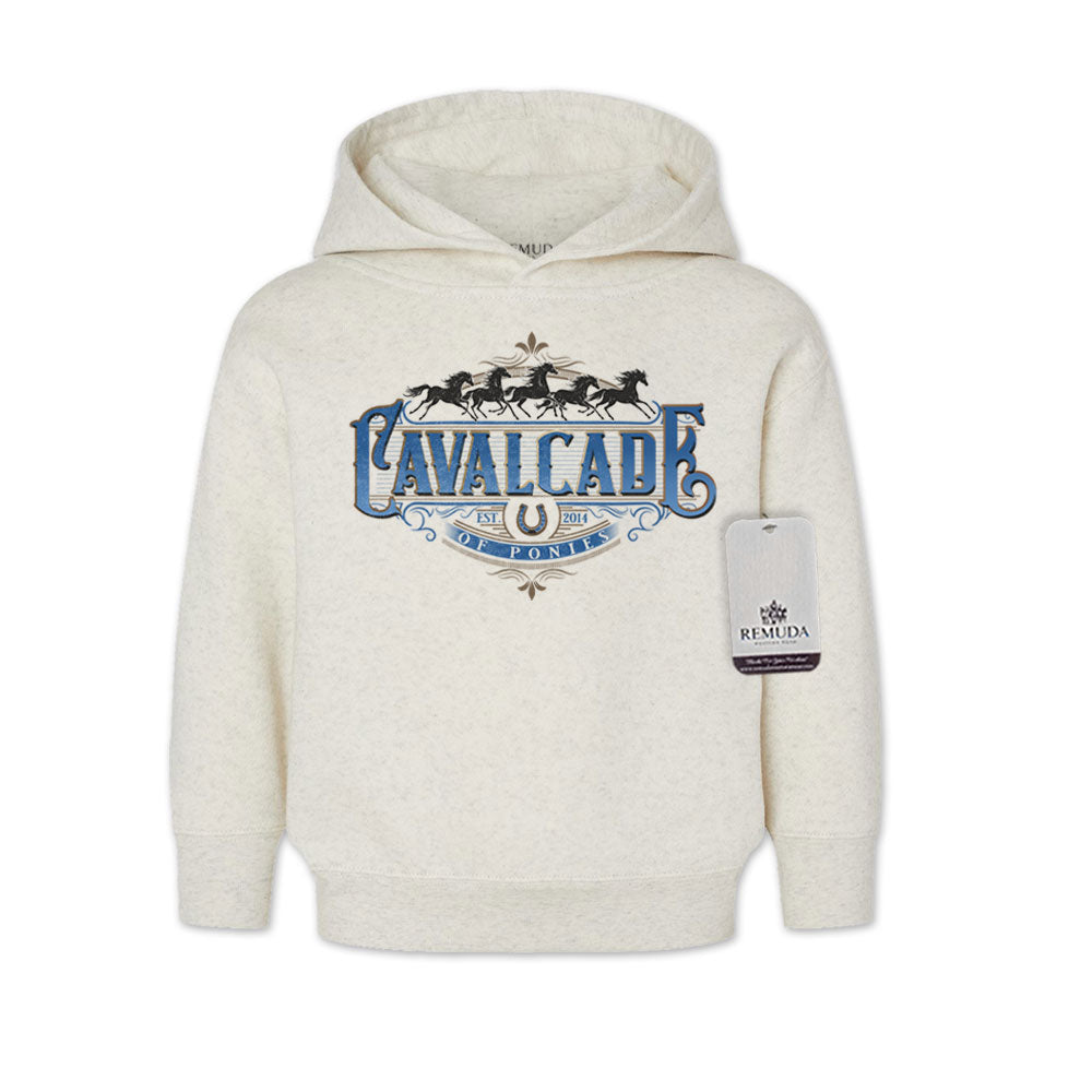 Cavalcade Of Ponies (Ornate) - Toddler Pullover Hoodie