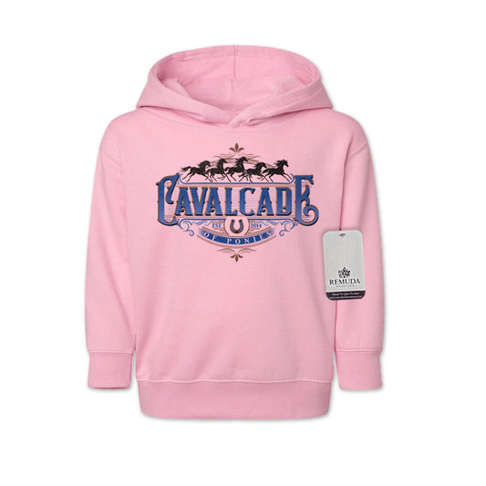 Cavalcade Of Ponies (Ornate) - Toddler Pullover Hoodie
