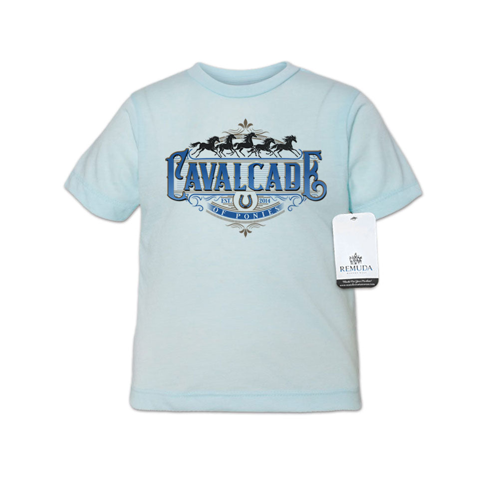 Cavalcade Of Ponies (Ornate) - Toddler Tee T-Shirt
