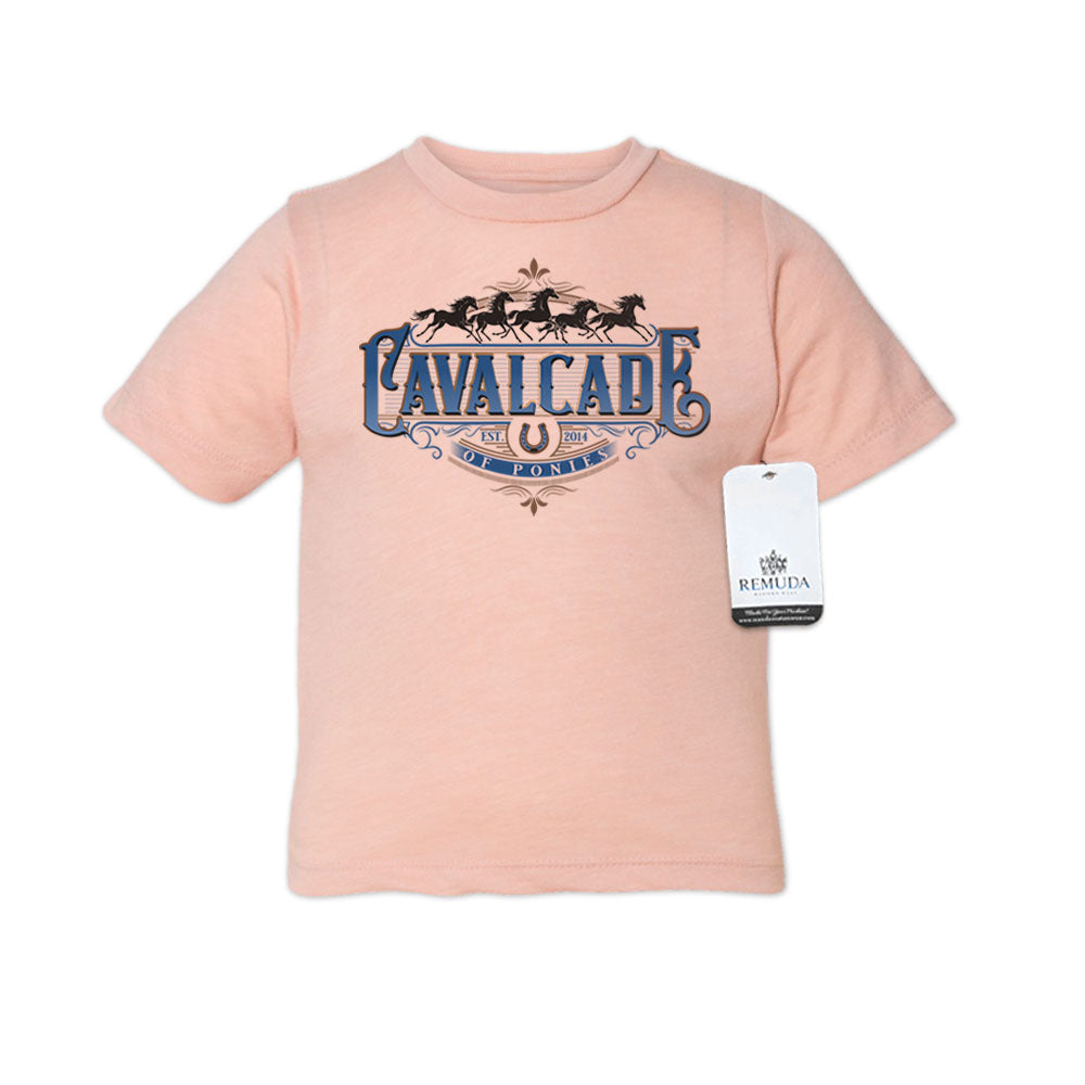 Cavalcade Of Ponies (Ornate) - Toddler Tee T-Shirt