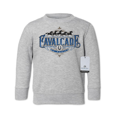 Cavalcade Of Ponies (Ornate) - Toddler Sweatshirt