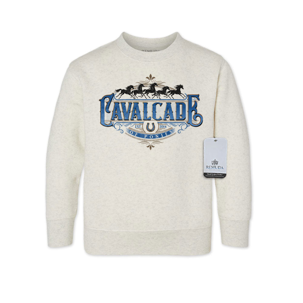 Cavalcade Of Ponies (Ornate) - Toddler Sweatshirt