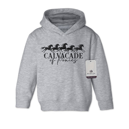 Cavalcade Of Ponies - Toddler Pullover Hoodie