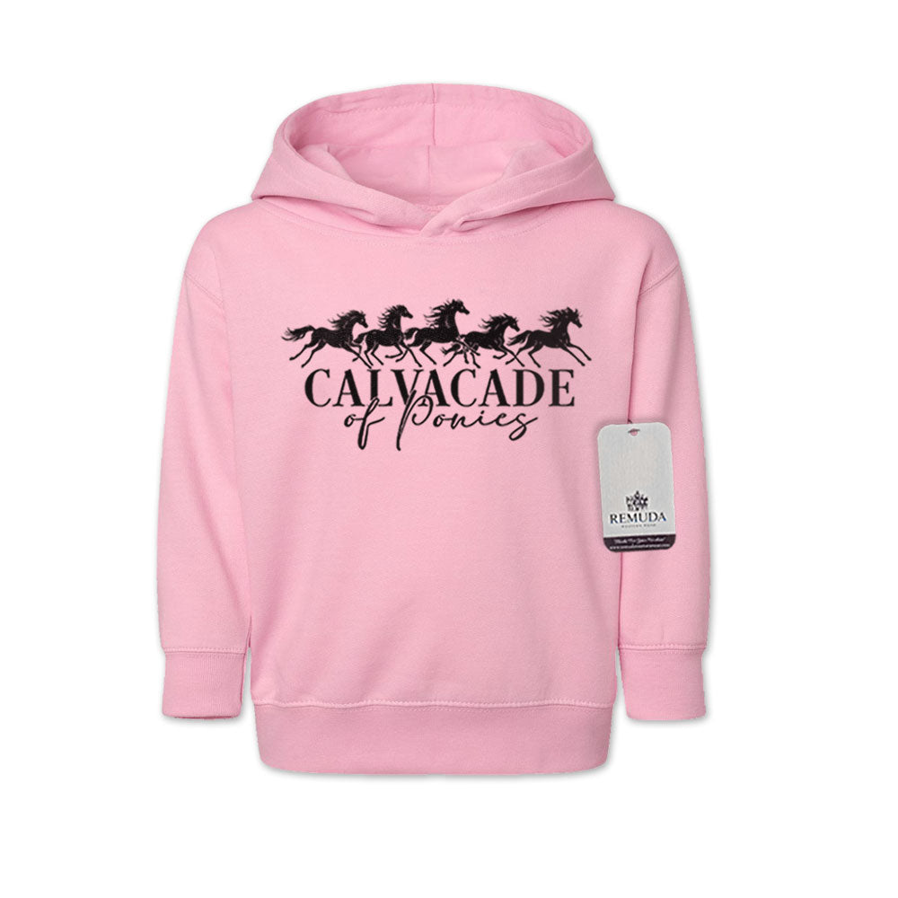 Cavalcade Of Ponies - Toddler Pullover Hoodie