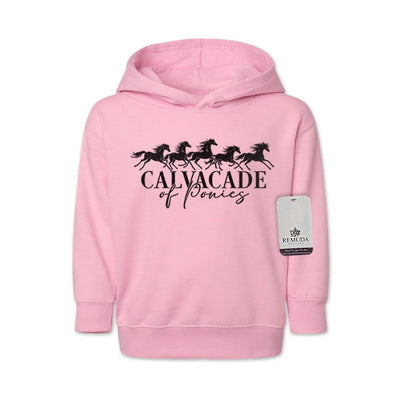 Cavalcade Of Ponies - Toddler Pullover Hoodie