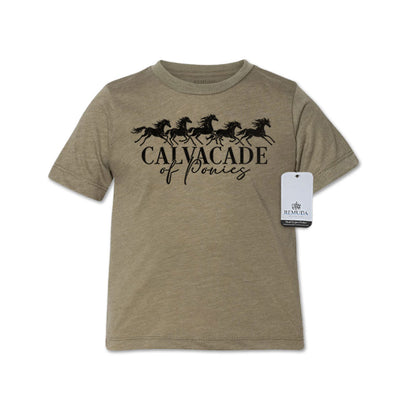 Cavalcade Of Ponies - Toddler Tee T-Shirt