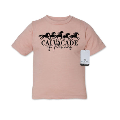 Cavalcade Of Ponies - Toddler Tee T-Shirt