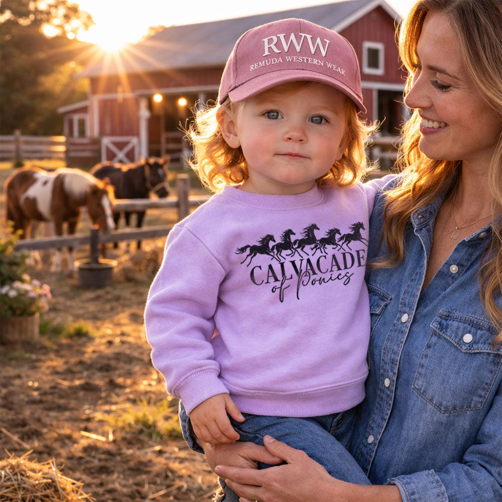 Cavalcade Of Ponies - Toddler Sweatshirt