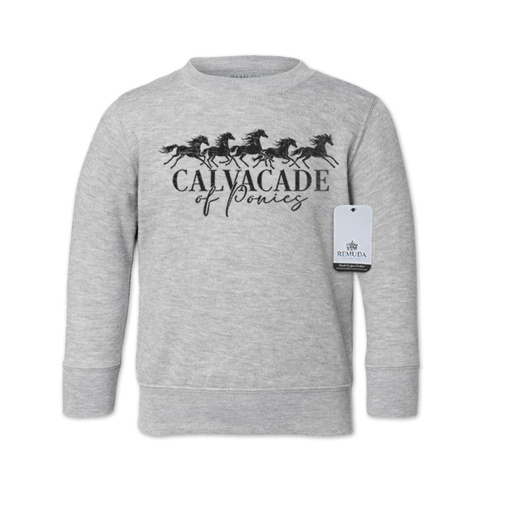 Cavalcade Of Ponies - Toddler Sweatshirt