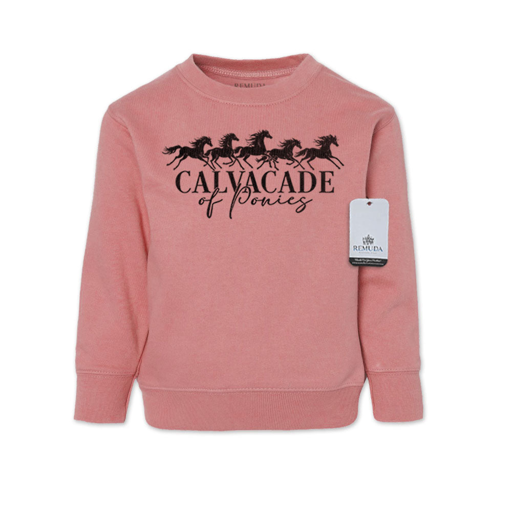 Cavalcade Of Ponies - Toddler Sweatshirt