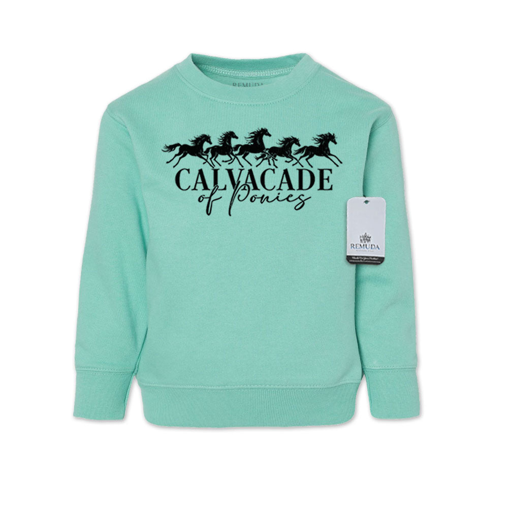 Cavalcade Of Ponies - Toddler Sweatshirt