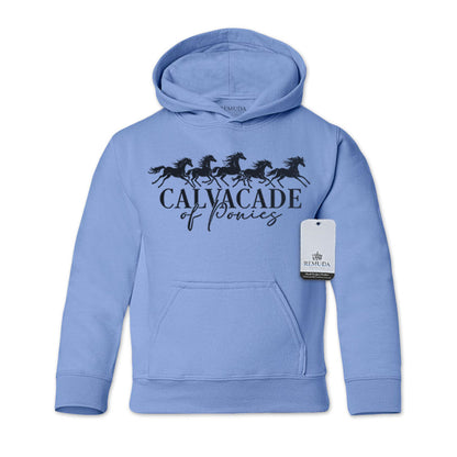 Cavalcade Of Ponies - Youth Pullover Hoodie