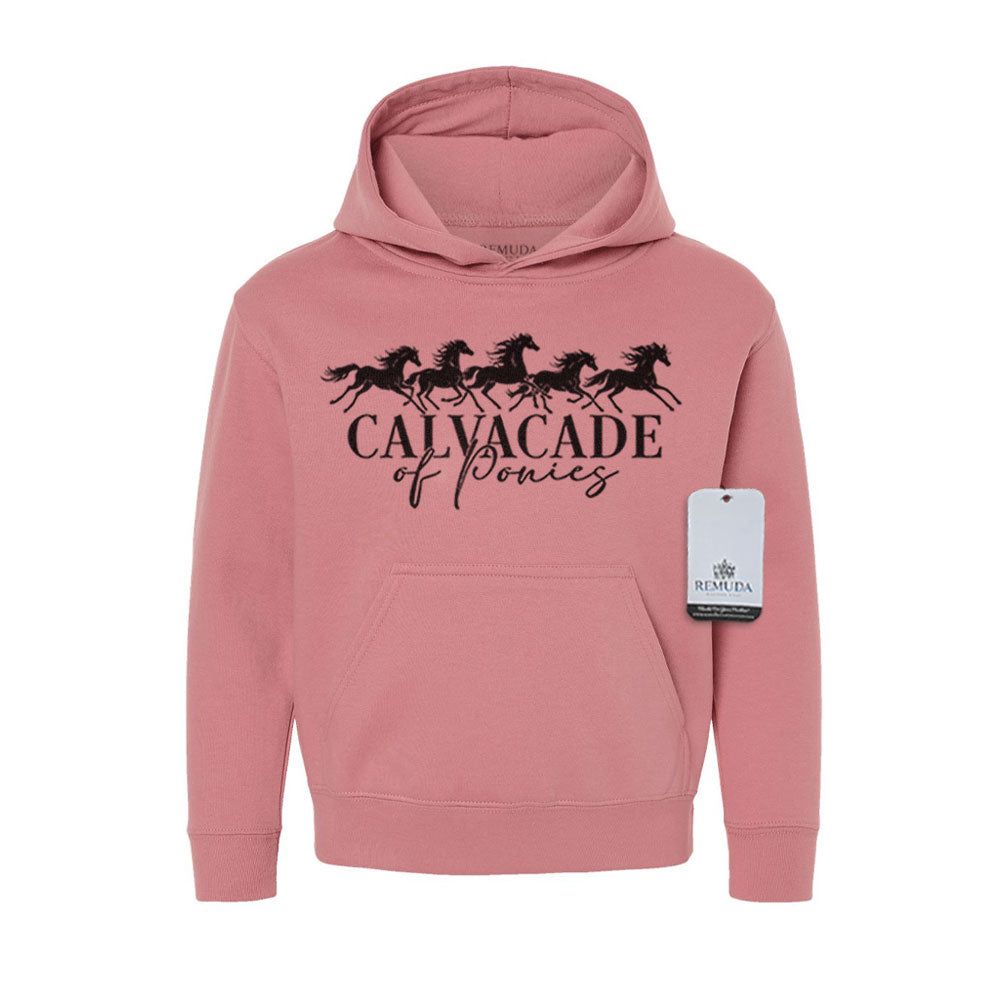 Cavalcade Of Ponies - Youth Pullover Hoodie