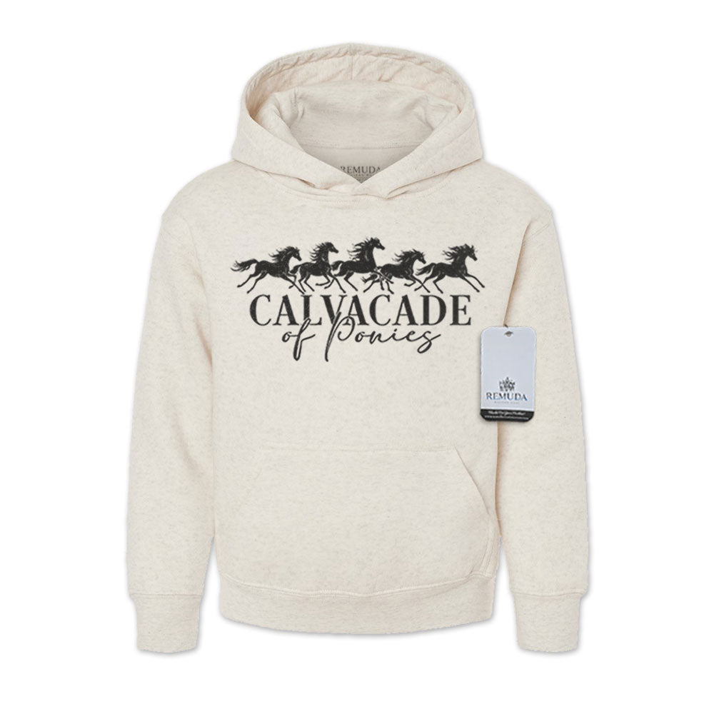 Cavalcade Of Ponies - Youth Pullover Hoodie