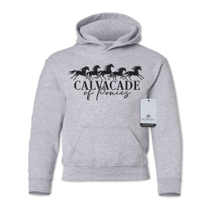 Cavalcade Of Ponies - Youth Pullover Hoodie