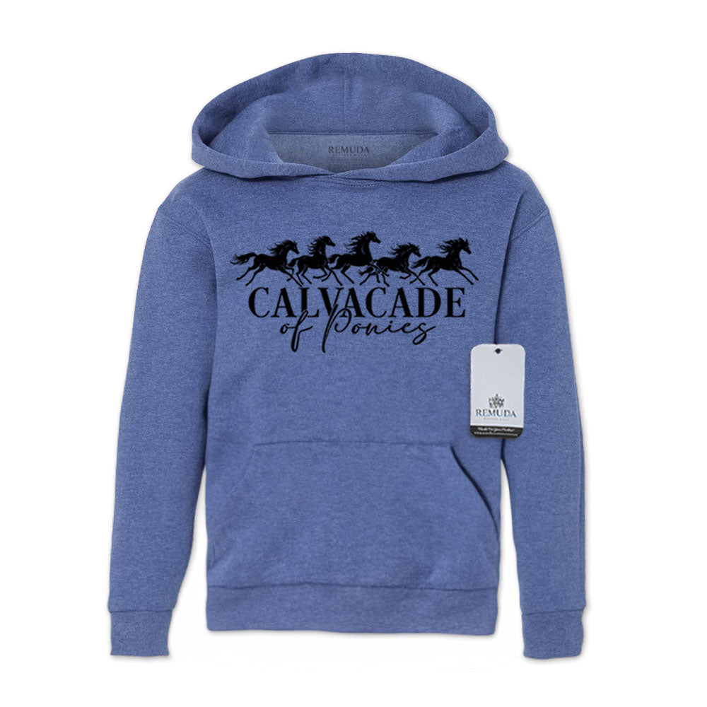 Cavalcade Of Ponies - Youth Pullover Hoodie