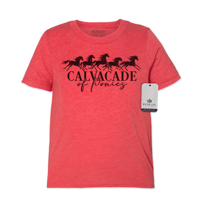 Cavalcade Of Ponies - Youth Tee T-Shirt