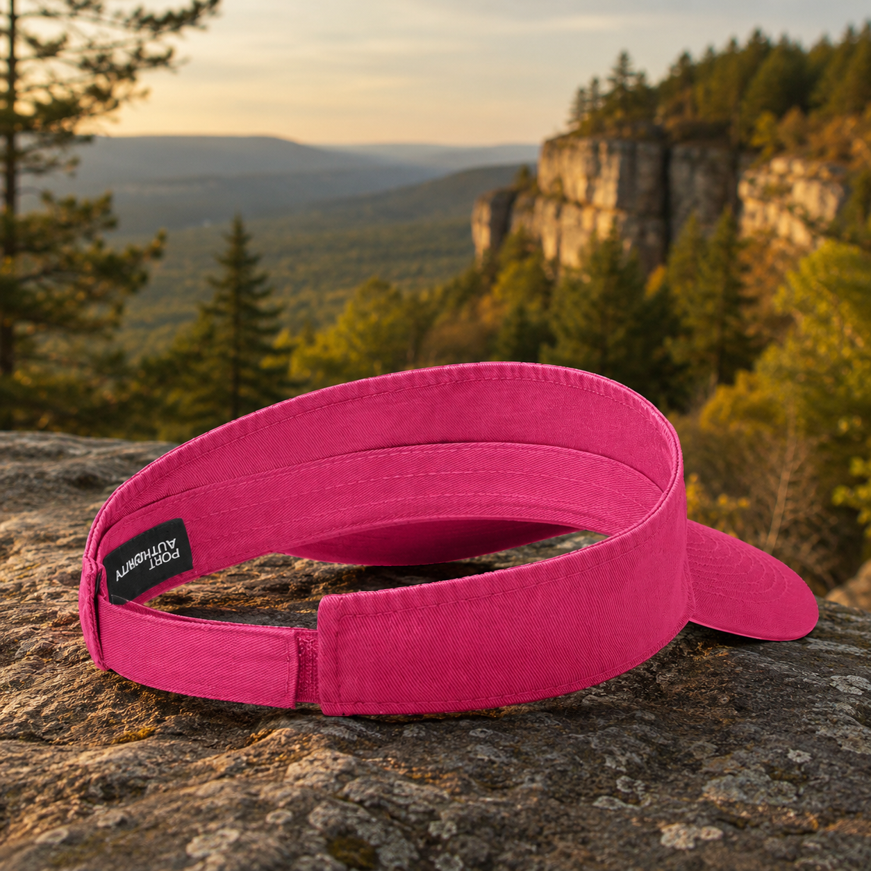 Spruce Creek Acres - Genuine Leather Patch Adult Visor