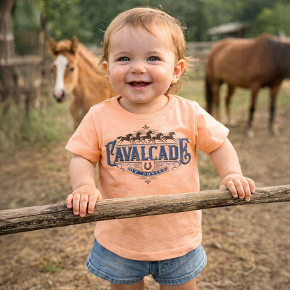 Cavalcade Of Ponies (Ornate) - Infant Tee T-Shirt