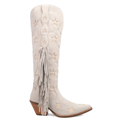 Dingo Super Star - Women's Suede Leather Cowgirl Boots