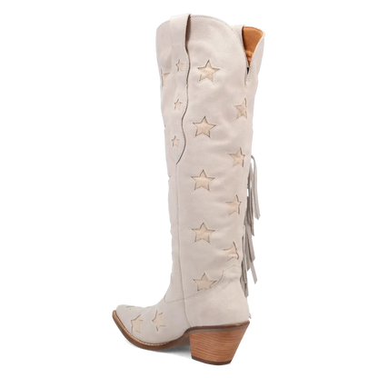 Dingo Super Star - Women's Suede Leather Cowgirl Boots
