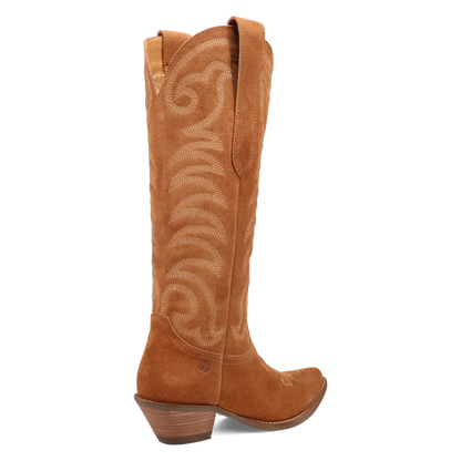 Dingo Movin' On - Women's Suede Leather Cowgirl Boots