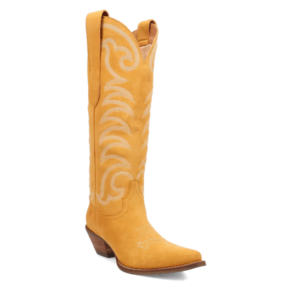 Dingo Movin' On - Women's Suede Leather Cowgirl Boots