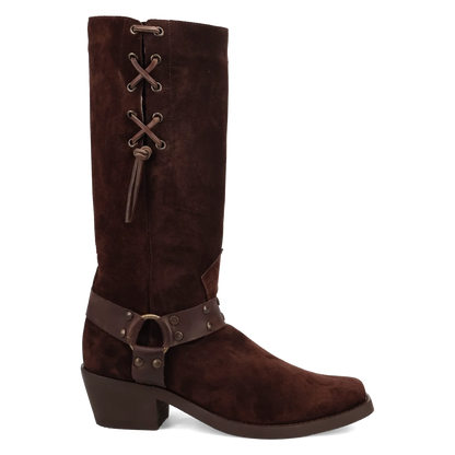 Dingo Bronco - Mens Suede Leather Cowboy Boots