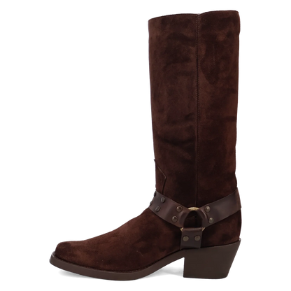 Dingo Bronco - Mens Suede Leather Cowboy Boots