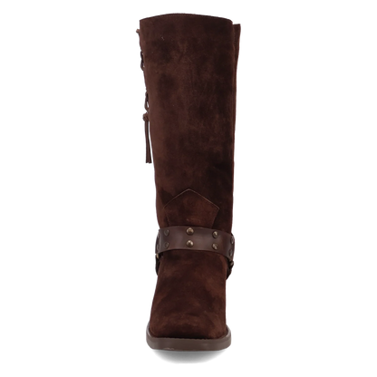 Dingo Bronco - Mens Suede Leather Cowboy Boots