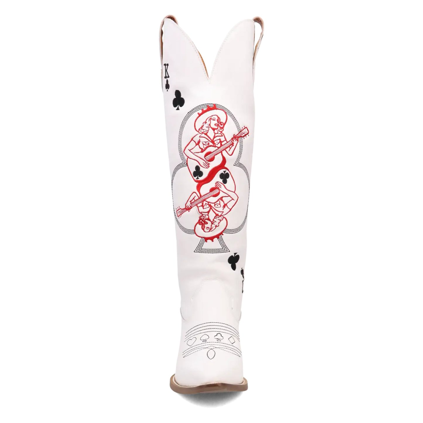 Dingo King of Clubs - Women's Leather Cowgirl Boots
